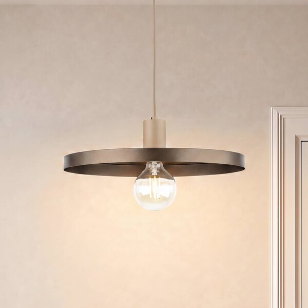 Lampada a sospensione Sila TK Lighting, dimmerabile, Marrone / Ruggine, Soggiorno / Sala da pranzo, Metallo, Moderno, Lampada a sospensione