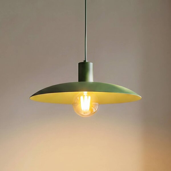 Lampada a sospensione Astra TK Lighting, dimmerabile, Verde, Soggiorno / Sala da pranzo, Metallo, Moderno, Lampada a sospensione