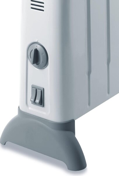 De Longhi Termoconvettore a parete / pavimento Stufa elettrica per Riscaldamento Potenza 2000 Watt con Termostato - HCM2030
