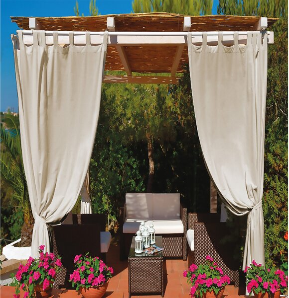 VivaGarden Tenda per Gazebo con Passanti 160x270h cm colore Beige - ID566
