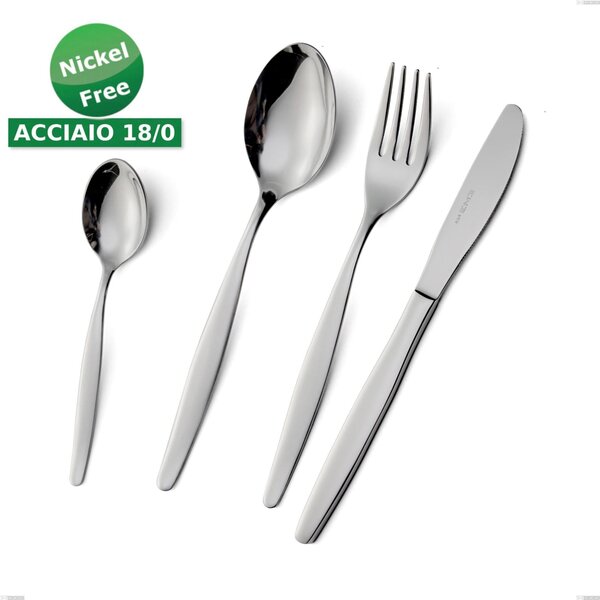 Coltello tavola Beme acciaio 18/O Nichel Free, (Acciaio 18/0) Acciaio Lucido, spessore 2 mm mm, lunghezza 200 mm