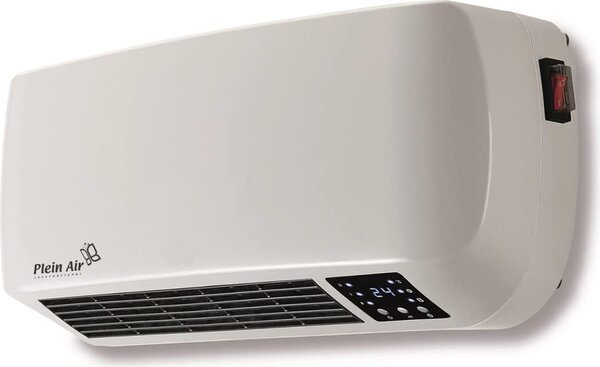 PLEINAIR Termoconvettore Parete Stufa elettrica per Riscaldamento Potenza 2000 Watt Timer - TC-TPD2000