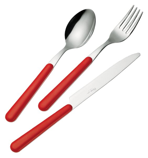 Set Posate Colorate 36 pezzi BRIO in acciaio 18/C in confezione Regalo
