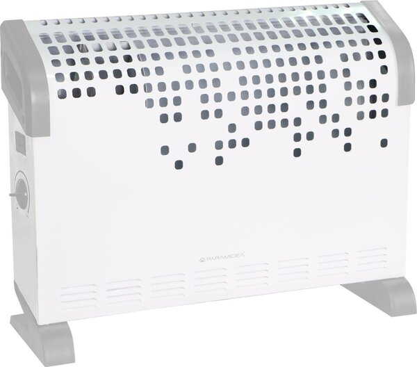 PYRAMIDEA Termoconvettore Stufa Elettrica per Riscaldamento Potenza 1800 Watt Termostato Regolabile colore Bianco - TC200S