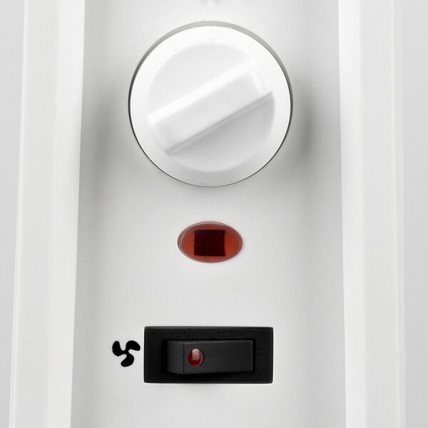 G3 Ferrari Termoconvettore Ventilato Stufa elettrica per Riscaldamento Potenza 2000 Watt con Timer colore Bianco - G60025 Tepor