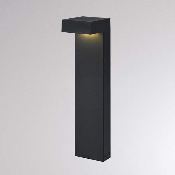 Molto Luce Lampione a LED ATO, altezza 45 cm, accensione/spegnimento, antracite, IP65, ATO, Nero, Alluminio, Moderno