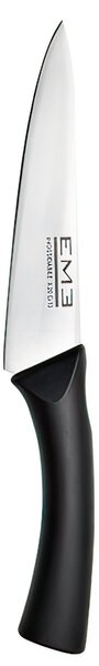 Coltello da cucina realizzato in acciaio 18/10, LOVE ME manico ergonomico Lama 16 cm - Misura totale 27 cm