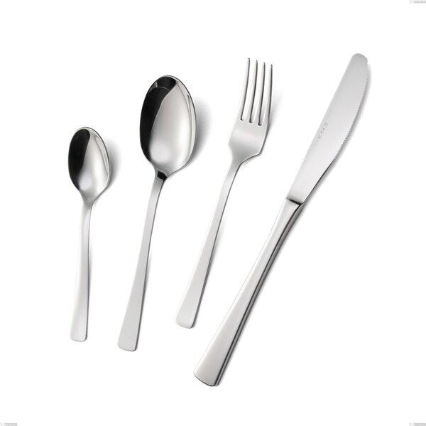 Coltello torta doram, Acciaio inox Aisi 304 lucido, spessore 2.5 mm, lunghezza 265 mm