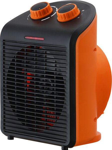 DCG Termoventilatore Caldobagno Stufa elettrica per Riscaldamento Potenza 2000 Watt con Termostato Regolabile - HL9734