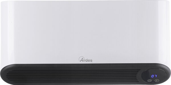 Ardes Termoventilatore Ceramico a Parete 2000 Watt Stufa elettrica con Termostato Telecomando e Timer Ventilazione estiva - AR4W05P