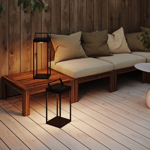 Lampade da esterno Markslöjd, Pure, dimmerabile, Nero, Terrazza, Metallo, Moderno
