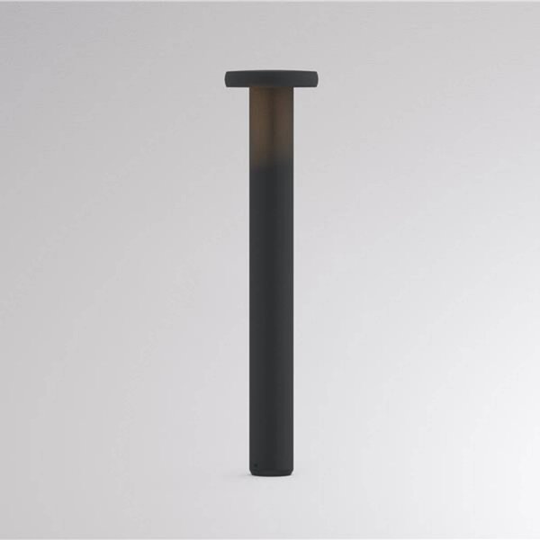 Molto Luce Lampione a LED CIRC, accensione/spegnimento, antracite, altezza 82 cm, IP65 CIRC, Nero, Alluminio, Moderno