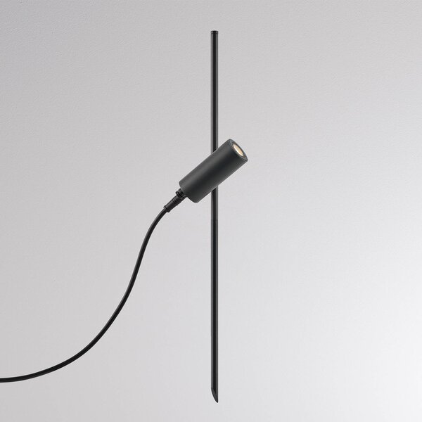 Molto Luce Set di lampade LED con picchetto CHOPA II, antracite, CCT, IP65, metallo II, Nero, Alluminio, Moderno, Lampada da esterni