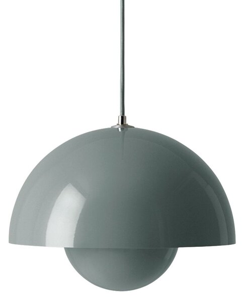 Lampada a sospensione &Tradition, dimmerabile, Grigio, Soggiorno, Metallo, Design
