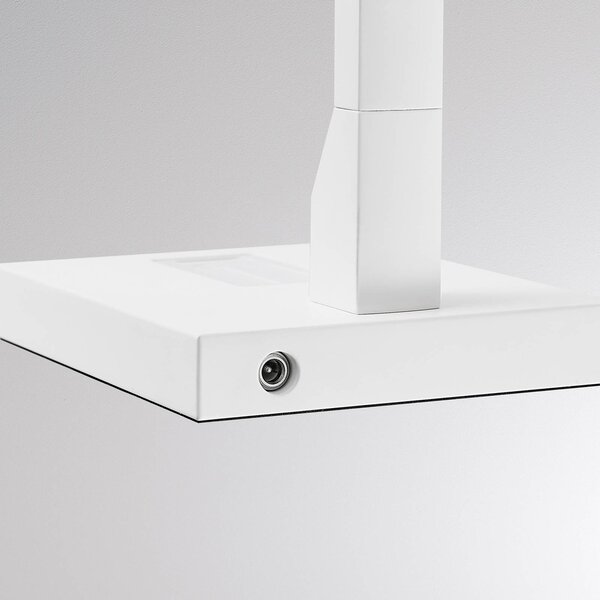 Molto Luce Lampada da scrivania FLOYD ACCU, dimmerabile, Bianco / Opale, Studio / Ufficio, Alluminio, Moderno, Lampada da tavolo