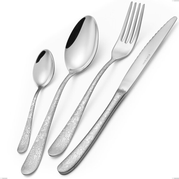 Coltello frutta Charme Pechino, Acciaio 18/10 Inox Lucido con incisione al laser, spessore 2,5 mm mm, lunghezza 210 mm