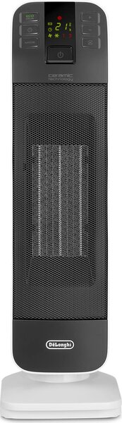 De Longhi Termoventilatore ceramico a Torre Stufa elettrica Potenza 2000 Watt Oscillante Timer - HFX65V20