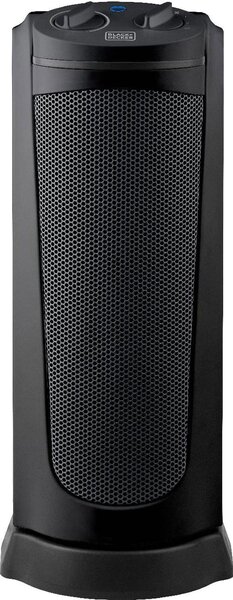 Black & Decker Termoventilatore Ceramico a Torre Stufa Elettrica Potenza 2000 Watt Termostato - BXSH 2002E