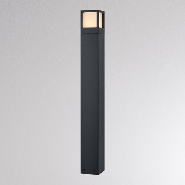 Molto Luce Lampione a LED FYNN-X, altezza 85 cm, antracite, CCT IP65 on/off FYNN-X, Nero, Alluminio, Moderno
