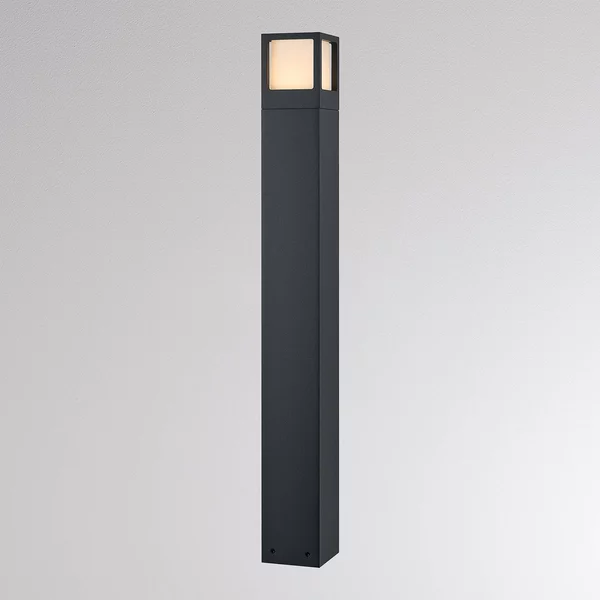 Molto Luce Lampione a LED FYNN-X, altezza 85 cm, antracite, CCT IP65 on/off FYNN-X, Nero, Alluminio, Moderno