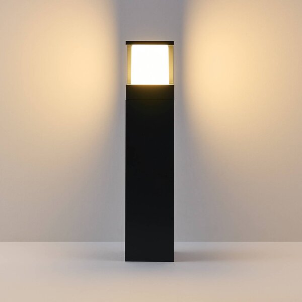 Molto Luce Lampione a LED FYNN-Y, altezza 45 cm, antracite, CCT IP65 on/off FYNN-Y, Nero, Alluminio, Moderno