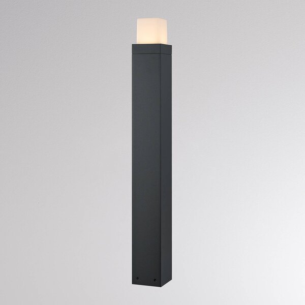 Molto Luce Lampione a LED FYNN-O, altezza 85 cm, antracite, CCT IP65 on/off FYNN-O, Nero, Alluminio, Moderno