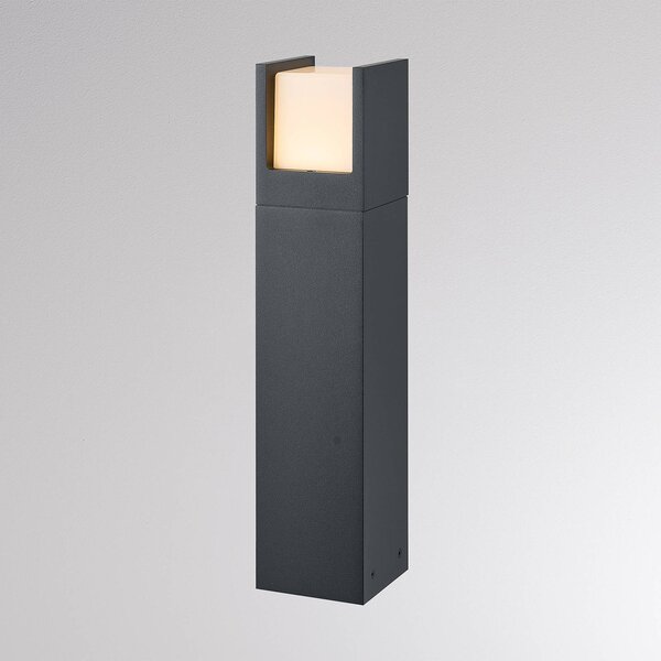 Molto Luce Lampione a LED FYNN-U, altezza 45 cm, antracite, CCT IP65 on/off FYNN-U, Nero, Alluminio, Moderno