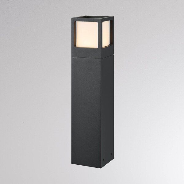 Molto Luce Lampione a LED FYNN-X, altezza 45 cm, antracite, CCT IP65 on/off FYNN-X, Nero, Alluminio, Moderno