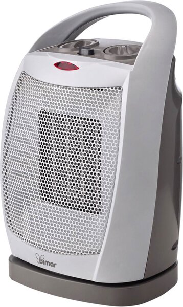 Bimar Termoventilatore ceramico Stufa elettrica Caldobagno Potenza 1800 Watt Oscillante con Termostato - HP104