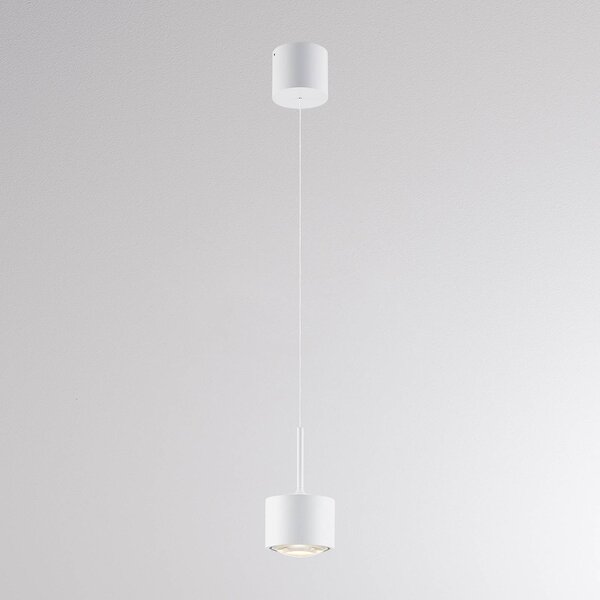 Molto Luce Lampada a sospensione MAG MINI, dimmerabile, Bianco / Opale, Soggiorno / Sala da pranzo, Alluminio, Moderno, Lampada a sospensione