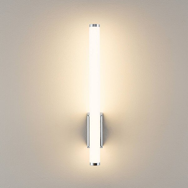 Molto Luce Applique da parete VINA UP S, Cromo / Argento, Bagno, Alluminio, Moderno, Applique