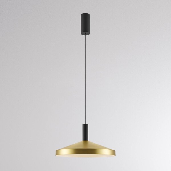 Molto Luce Lampada a sospensione LORA III, dimmerabile, Ottone / Oro, Soggiorno / Sala da pranzo, Metallo, Moderno, Lampada a sospensione