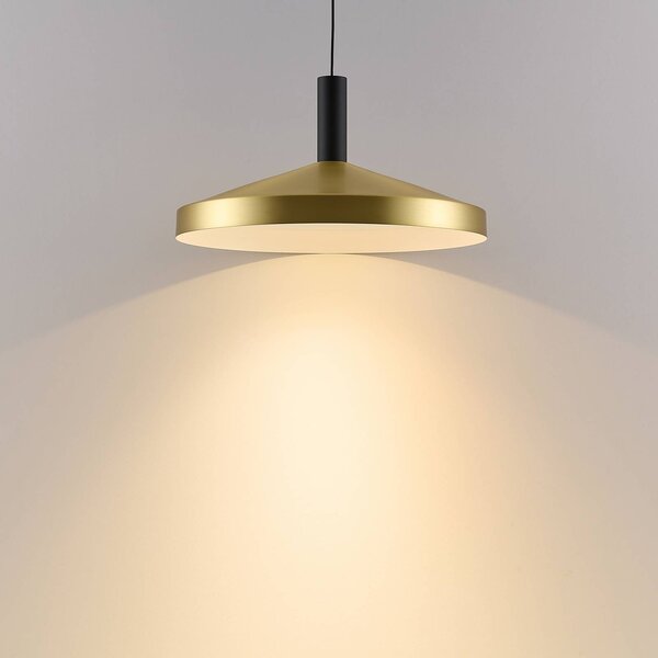Molto Luce Lampada a sospensione LORA III, dimmerabile, Ottone / Oro, Soggiorno / Sala da pranzo, Metallo, Moderno, Lampada a sospensione