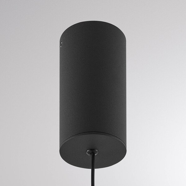 Molto Luce Lampada a sospensione LORA II, dimmerabile, Nero, Soggiorno / Sala da pranzo, Metallo, Moderno, Lampada a sospensione
