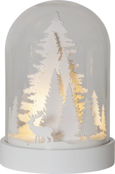Světelná LED dekorace Star Trading Kupol Tree, výška 17,5 cm