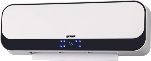 Zephir Termoventilatore da parete Ceramico Stufa elettrica Potenza 2000 Watt Timer Telecomando - ZMW1002B