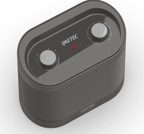 Imetec Termoventilatore Stufa elettrica 2100 Watt colore Nero - 4028 Silent Power Comfort