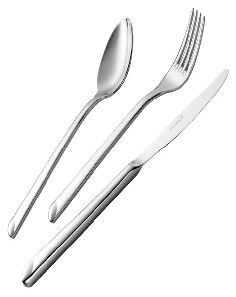 Confezione vetrina 6 pezzi forchettine dolce Goccia, acciaio 18/10 ( Aisi 304) , spessore 4 mm
