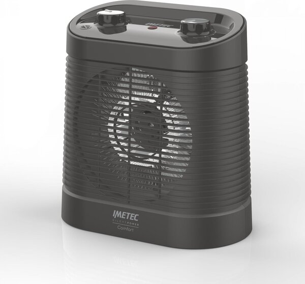 Imetec Termoventilatore Stufa elettrica 2100 Watt colore Nero - 4028 Silent Power Comfort