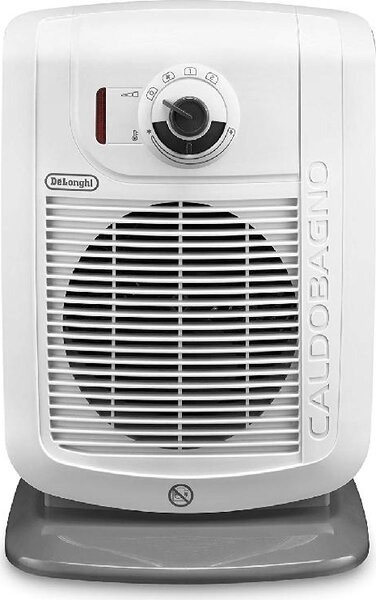 De Longhi Termoventilatore Stufa elettrica Caldobagno Potenza 2000 Watt con Termostato - HBC 3030