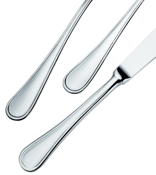 Servizio Posate 4 pezzi 1 posto tavola IMPERO in acciaio inox 18.10 lucidato spessore 2.5 mm