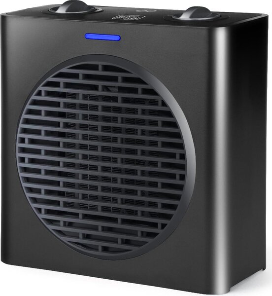 Black & Decker Termoventilatore Stufa elettrica Caldobagno Potenza 1500 Wat Termostato - BXSH 1500E