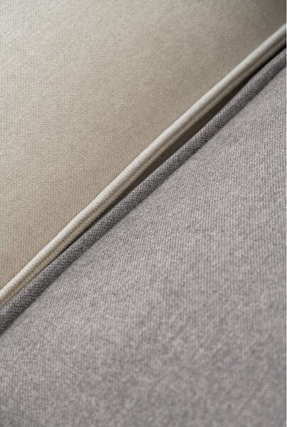 Divano componibile in grigio chiaro (con penisola a sinistra) Flex Felix – Miuform