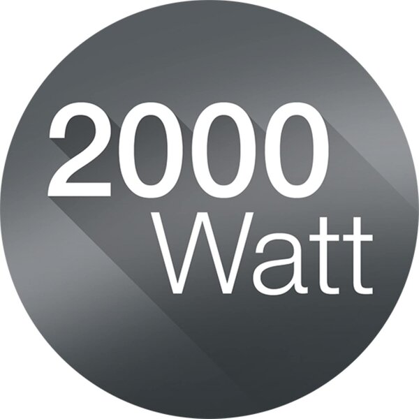 De Longhi Termoventilatore Stufa elettrica Caldobagno Potenza 2000 Watt con Termostato - HVY1020.O