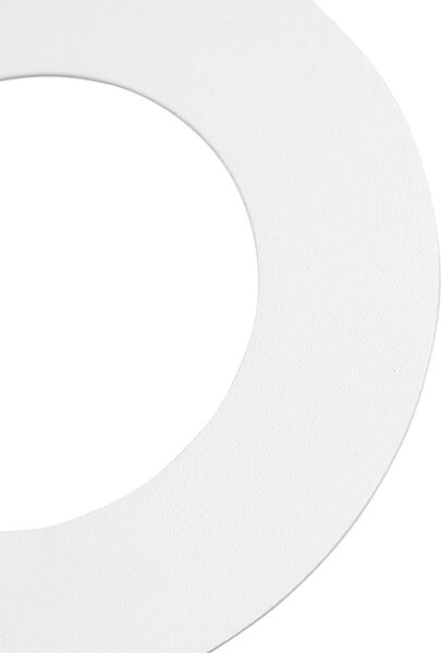 Set di 6 anelli distanziatori bianchi per faretti da incasso 7,5 - 13 cm - Spacer