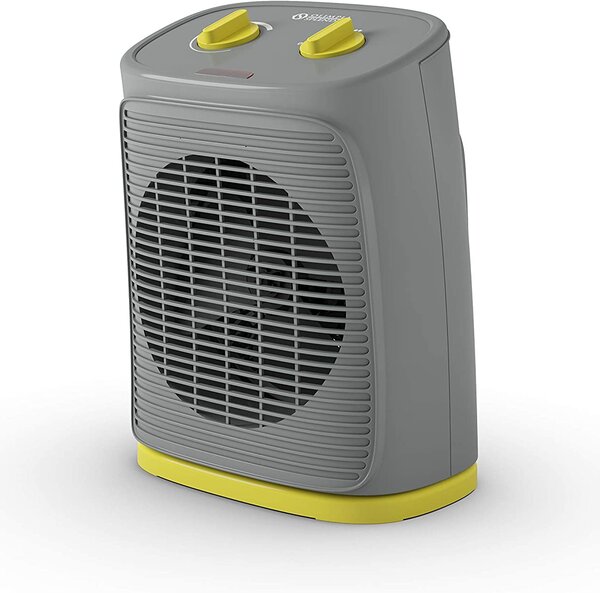 OLIMPIA SPLENDID Termoventilatore Stufa elettrica Caldobagno Potenza 2000 Watt Oscillante e termostato IP21 - 99294 Caldo Rock O