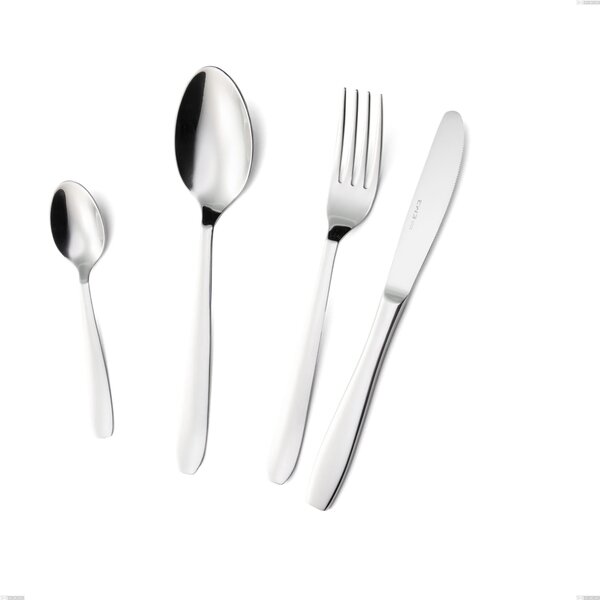 Cucchiaio bibita katya, Acciaio inox Aisi 304 Posate Lucide, spessore 2 mm, lunghezza 187 mm
