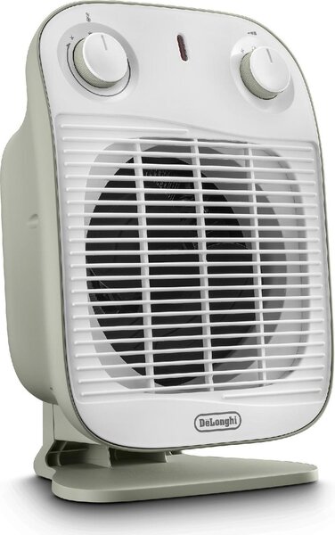 De Longhi Termoventilatore Stufa Elettrica Caldobagno Potenza 2000 Watt con Termostato colore Verde - HFS50B20.GR
