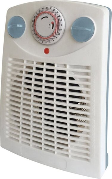 Ardes Termoventilatore Stufa elettrica Caldobagno Potenza 2000 Watt con Termostato Timer - Tepo Time - AR449TI