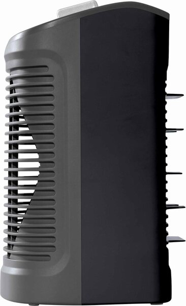 Rowenta Termoventilatore Stufa elettrica Caldobagno Potenza 2400 Watt con Termostato colore Nero / Grigio - SO2330 Instant Comfort 2400